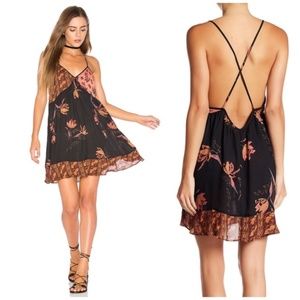 Free People All Mixed Up Slip Dress